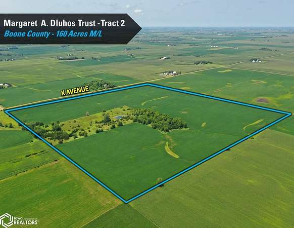 160 Acres of Recreational Land & Farm for Sale in Woodward, Iowa