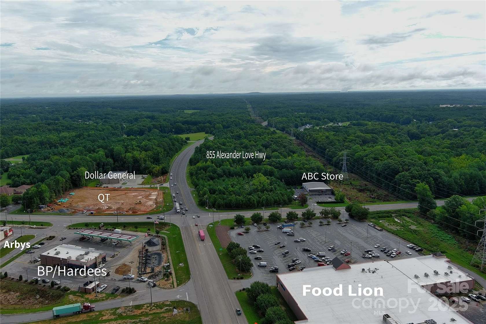 10.5 Acres of Mixed-Use Land for Sale in York, South Carolina