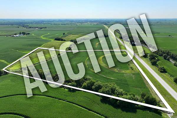 30.8 Acres of Recreational Land & Farm for Auction in Ainsworth, Iowa