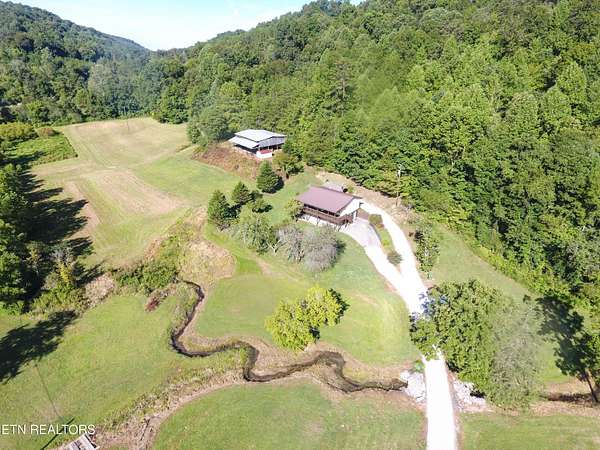 16.4 Acres of Land with Home for Sale in Maynardville, Tennessee