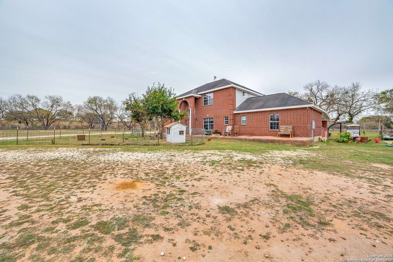 5 Acres of Land with Home for Sale in Von Ormy, Texas