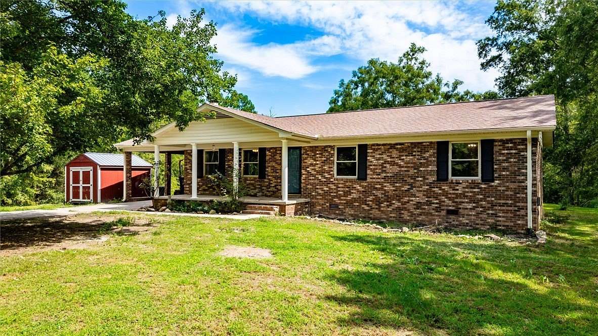 5.84 Acres of Residential Land with Home for Sale in Greenwood, South Carolina