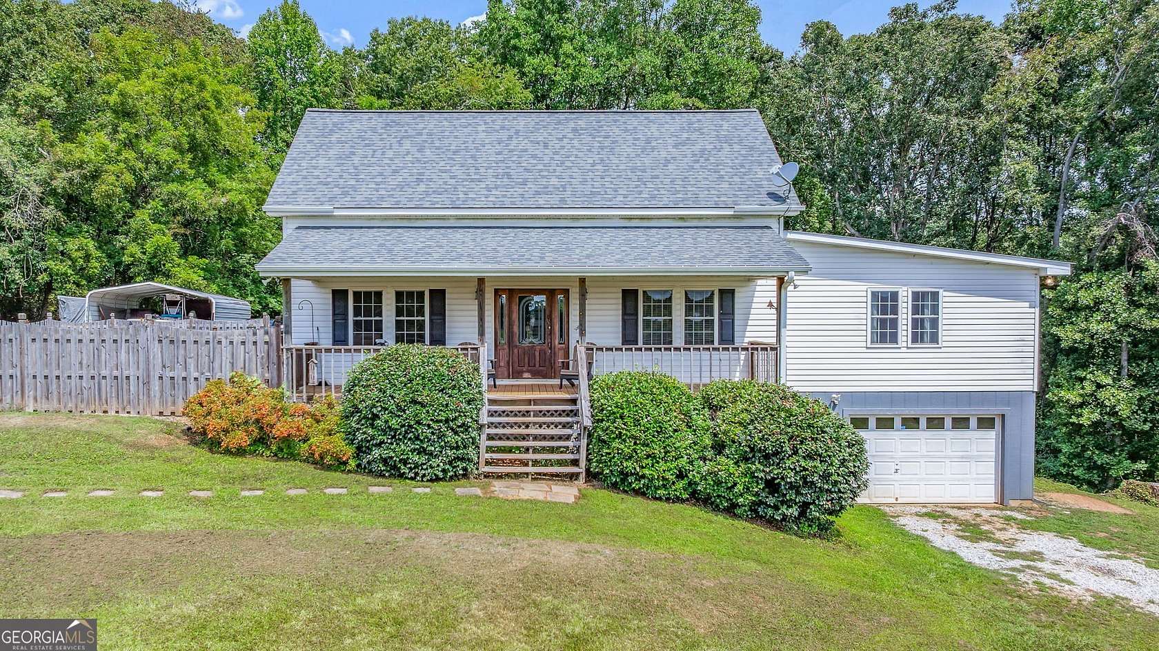 2.54 Acres of Residential Land with Home for Sale in Lula, Georgia