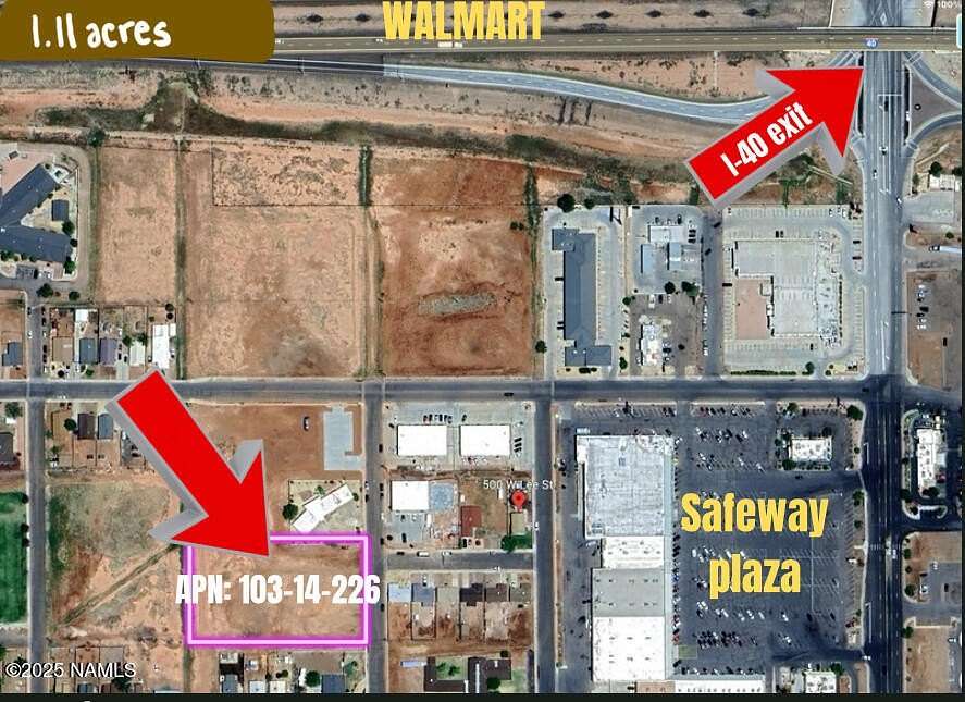 1.1 Acres of Residential Land for Sale in Winslow, Arizona
