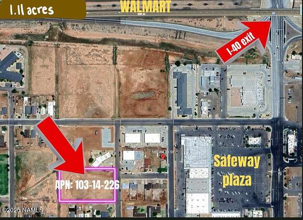 1.1 Acres of Residential Land for Sale in Winslow, Arizona