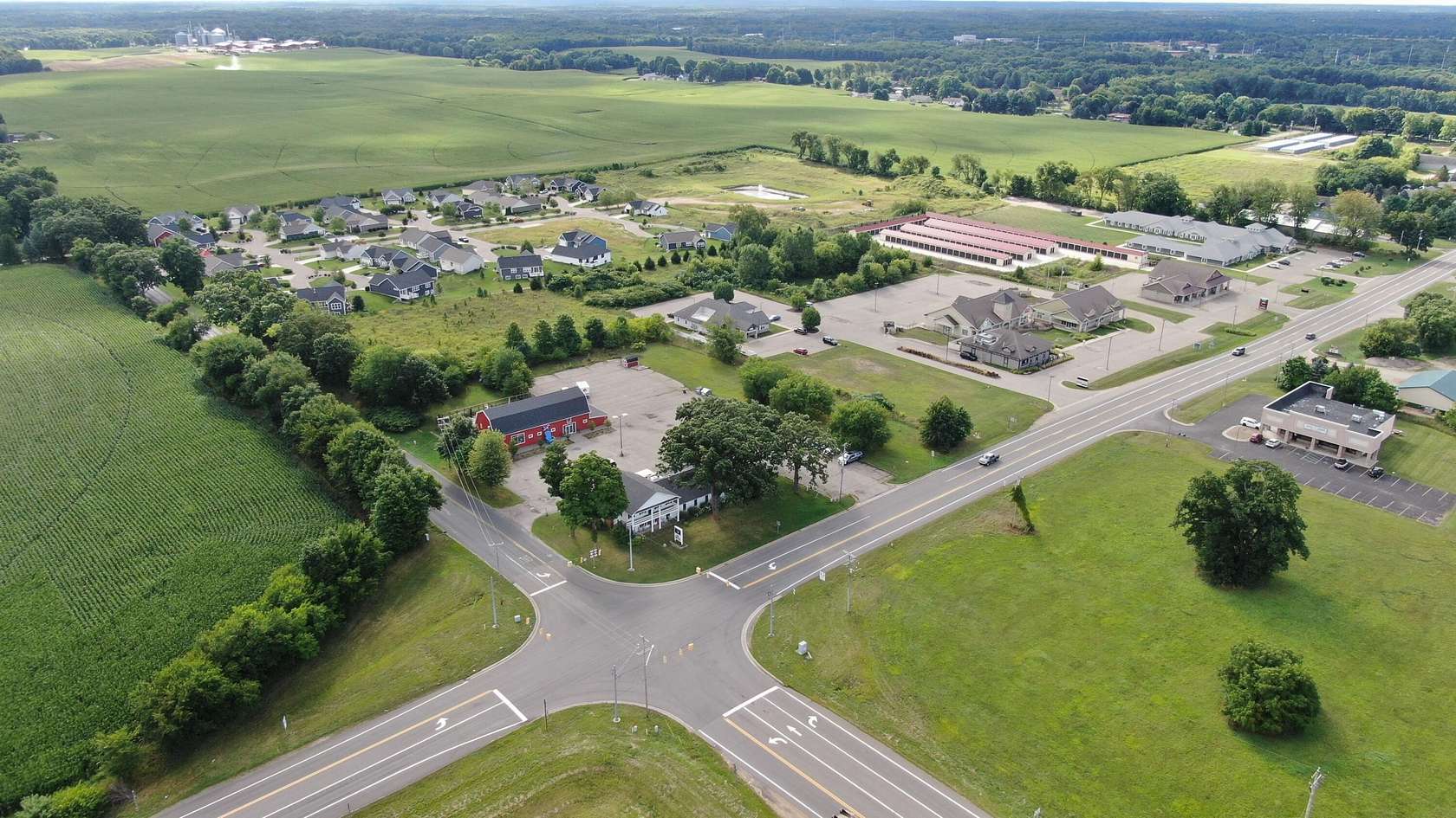 5.37 Acres of Improved Mixed-Use Land for Sale in Richland, Michigan