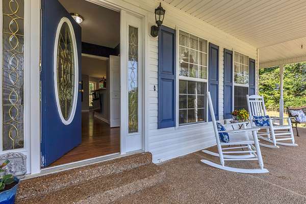 5 Acres of Land with Home for Sale in Santa Fe, Tennessee