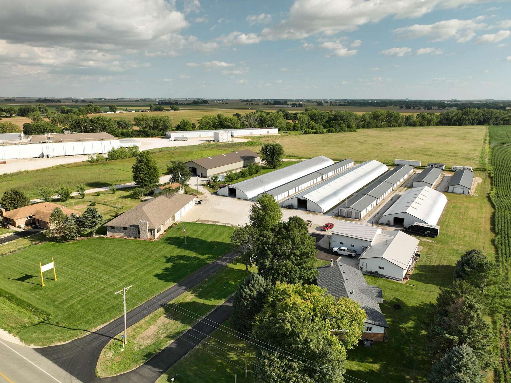 9.45 Acres of Land with Home for Sale in Fort Dodge, Iowa