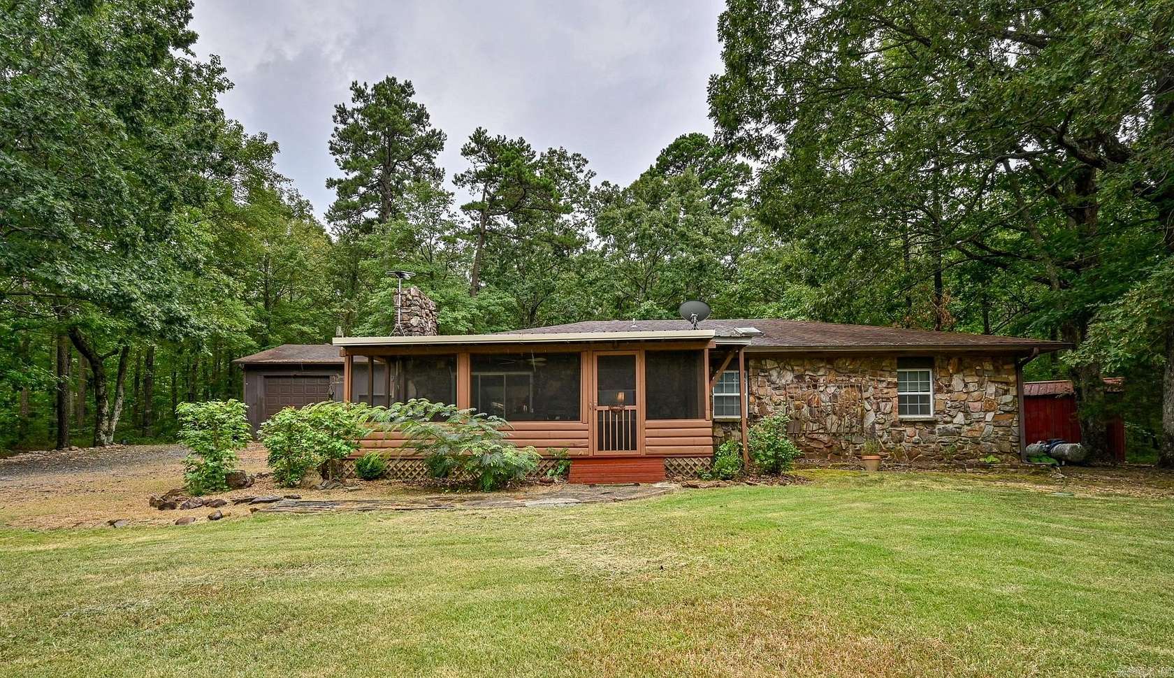 5.6 Acres of Residential Land with Home for Sale in Mena, Arkansas