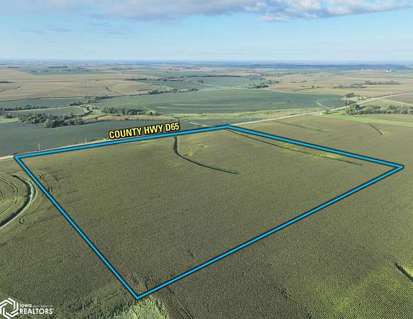 180 Acres of Recreational Land & Farm for Auction in Conrad, Iowa