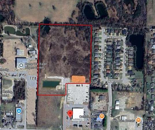 12.2 Acres of Commercial Land for Sale in Rogers, Arkansas
