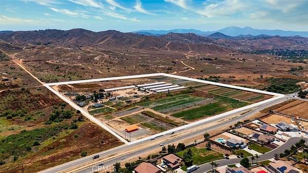 40.1 Acres of Agricultural & Residential Land for Sale in Perris, California