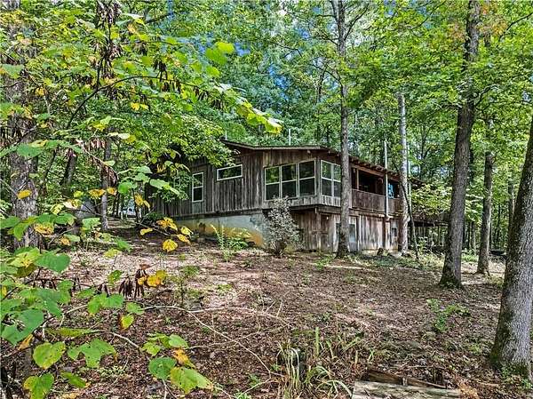 9 Acres of Residential Land with Home for Sale in Jasper, Arkansas