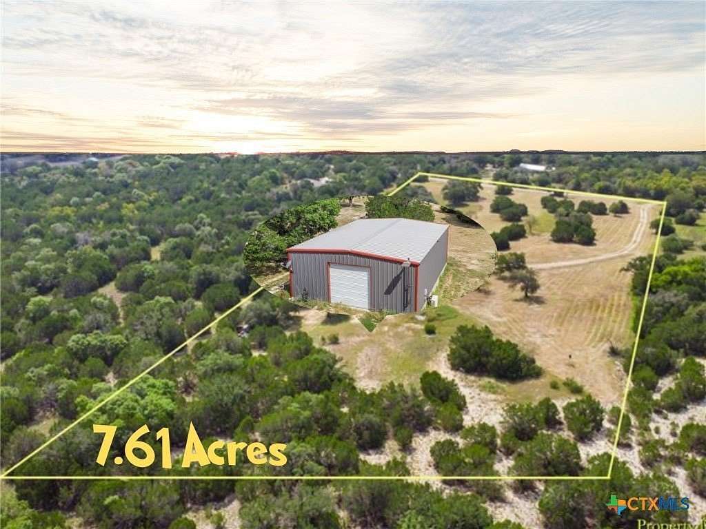 7.6 Acres of Improved Residential Land for Sale in Kempner, Texas