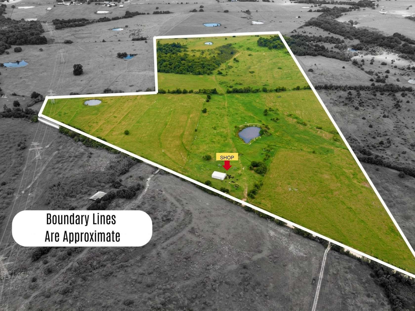 101 Acres of Agricultural & Residential Land for Sale in Blooming Grove, Texas