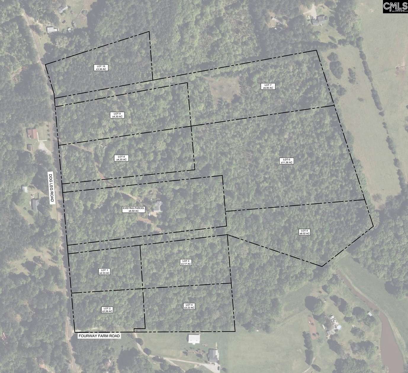 6 Acres of Residential Land for Sale in Leesville, South Carolina