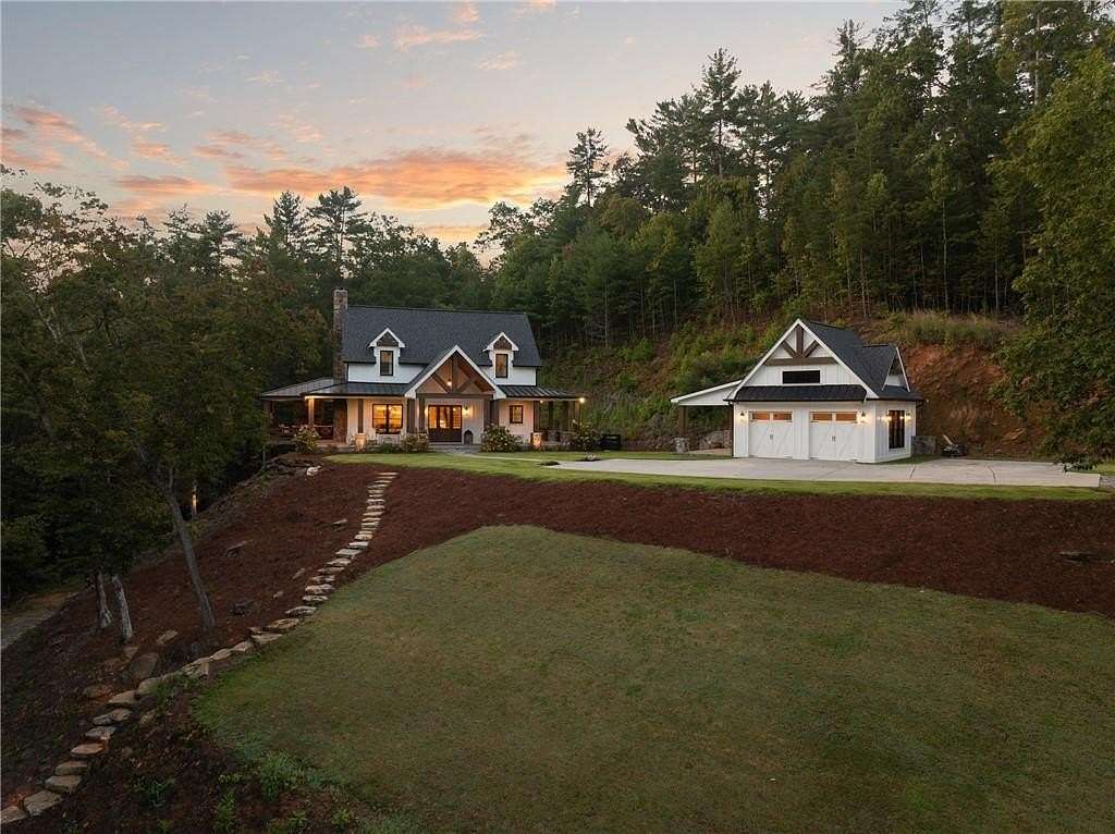 93.8 Acres of Land with Home for Sale in Dahlonega, Georgia