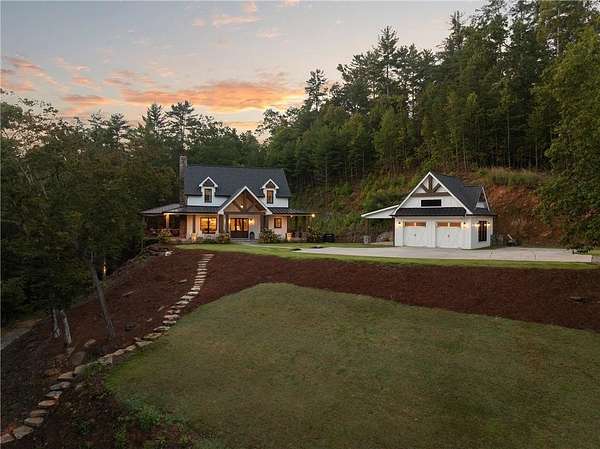 93.8 Acres of Land with Home for Sale in Dahlonega, Georgia