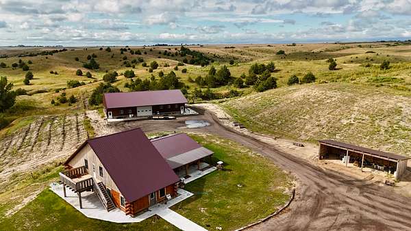 157 Acres of Land with Home for Sale in Curtis, Nebraska
