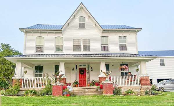 14 Acres of Land with Home for Sale in Brooksville, Kentucky