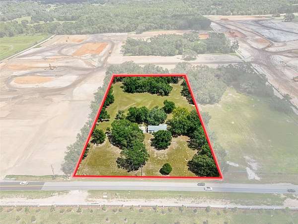 4.8 Acres of Residential Land with Home for Sale in Lady Lake, Florida