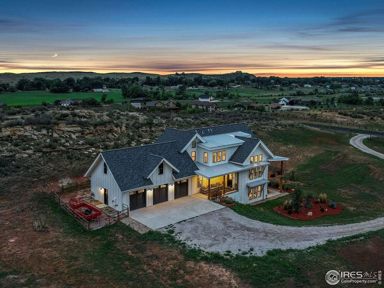 5.35 Acres of Land with Home for Sale in Laporte, Colorado