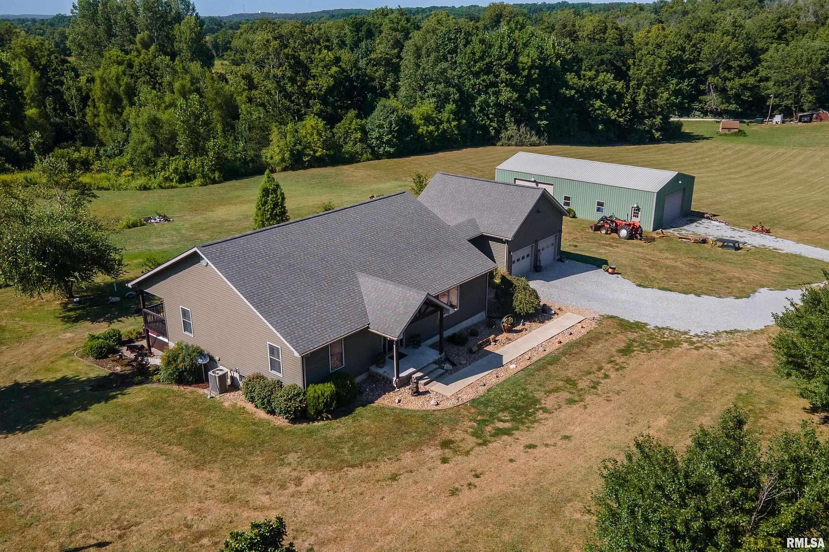 6 Acres of Residential Land with Home for Sale in Anna, Illinois