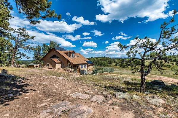 10 Acres of Land with Home for Sale in Florissant, Colorado