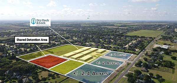 2.4 Acres of Commercial Land for Sale in Waxahachie, Texas