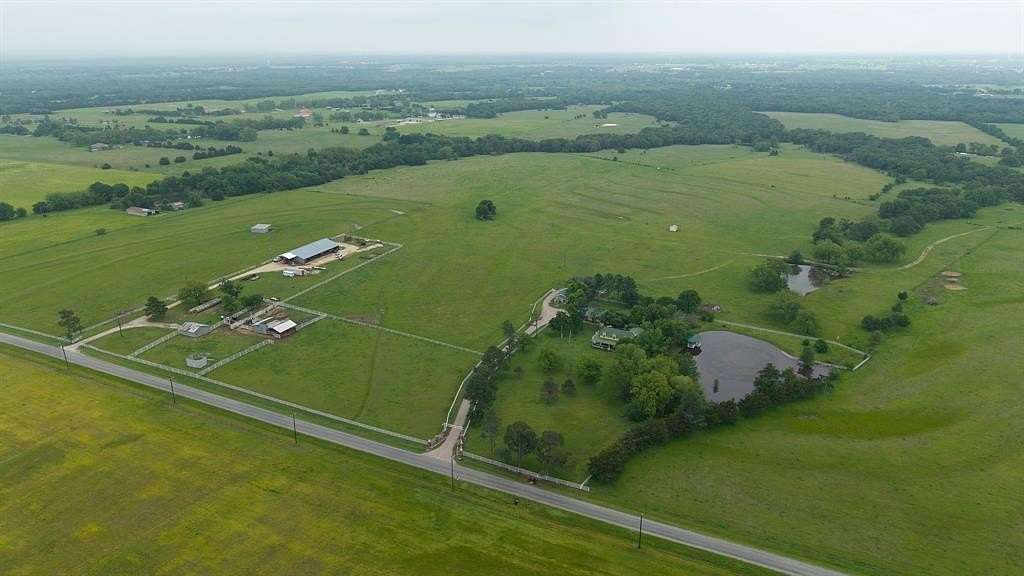 228 Acres of Agricultural Land with Home for Sale in Whitesboro, Texas