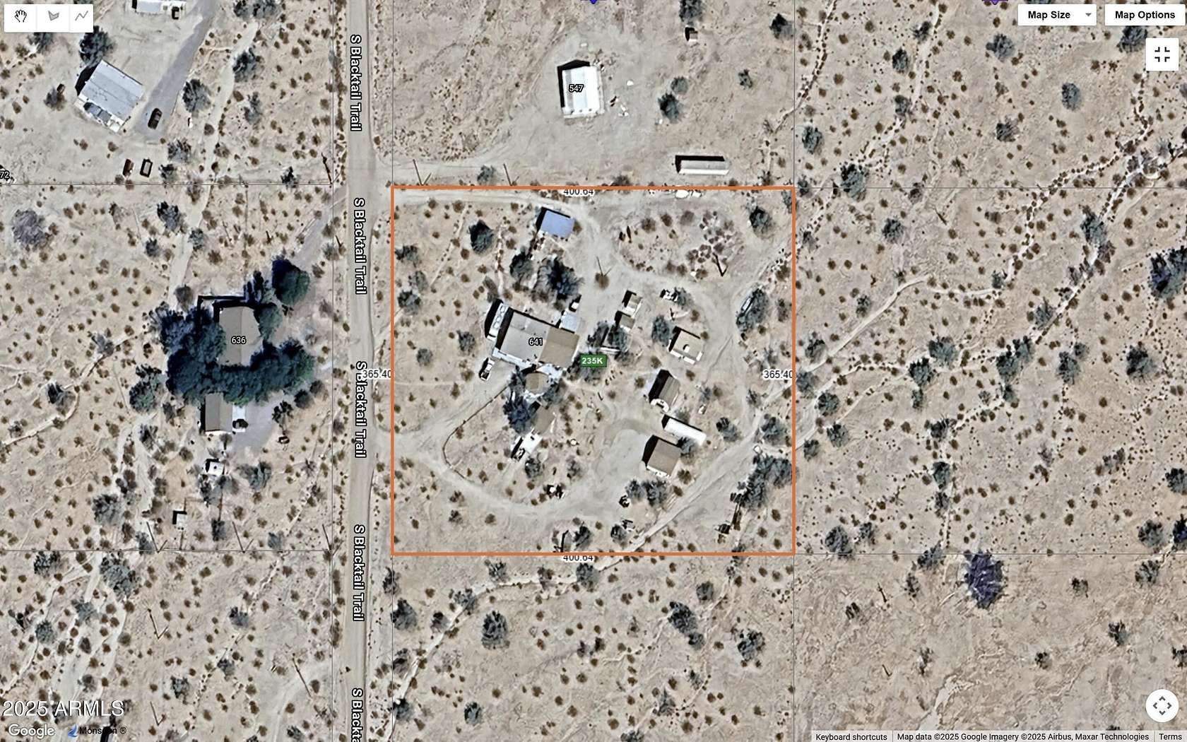 3.38 Acres of Residential Land with Home for Sale in Maricopa, Arizona