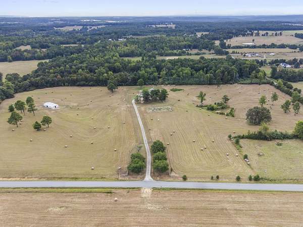 41.1 Acres of Land with Home for Sale in Rose Bud, Arkansas