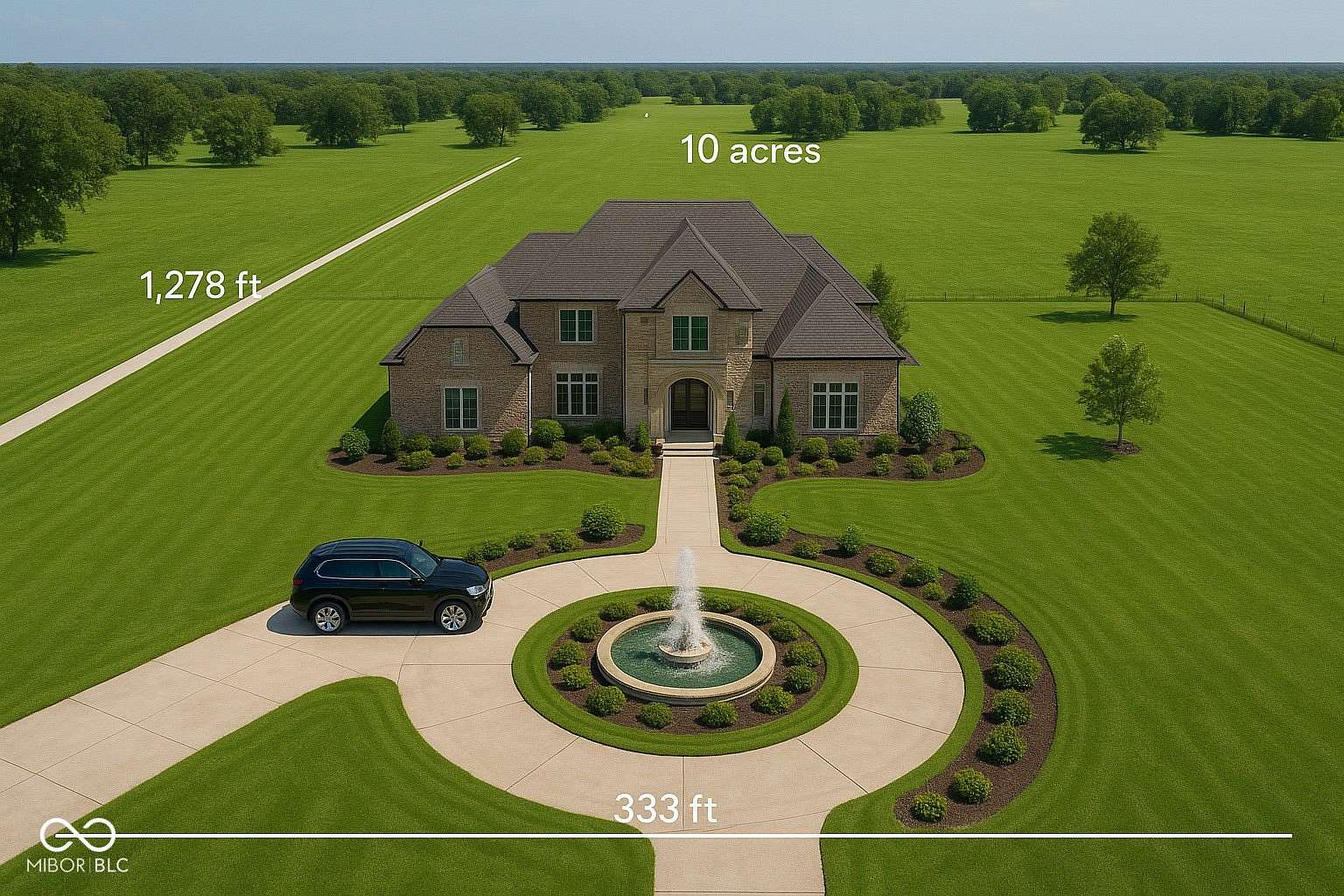 10 Acres of Residential Land for Sale in New Palestine, Indiana