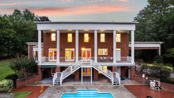 3.82 Acres of Residential Land with Home for Sale in Alpharetta, Georgia