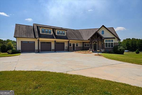 10 Acres of Land with Home for Sale in Jefferson, Georgia