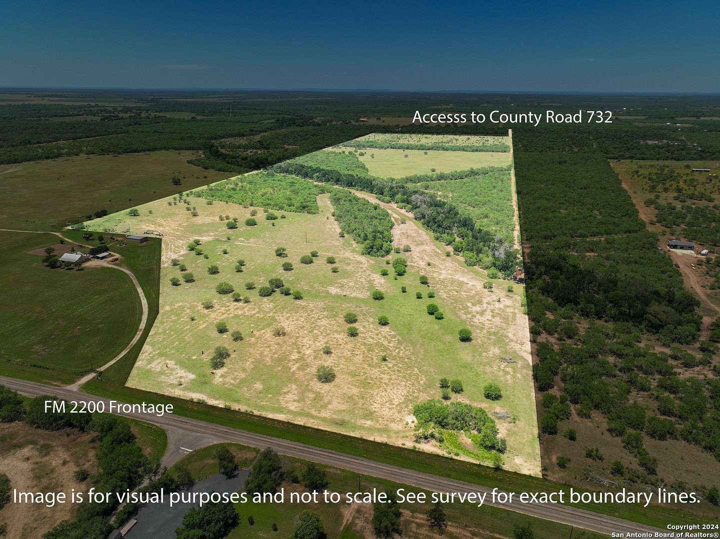 130 Acres of Recreational Land for Sale in Yancey, Texas