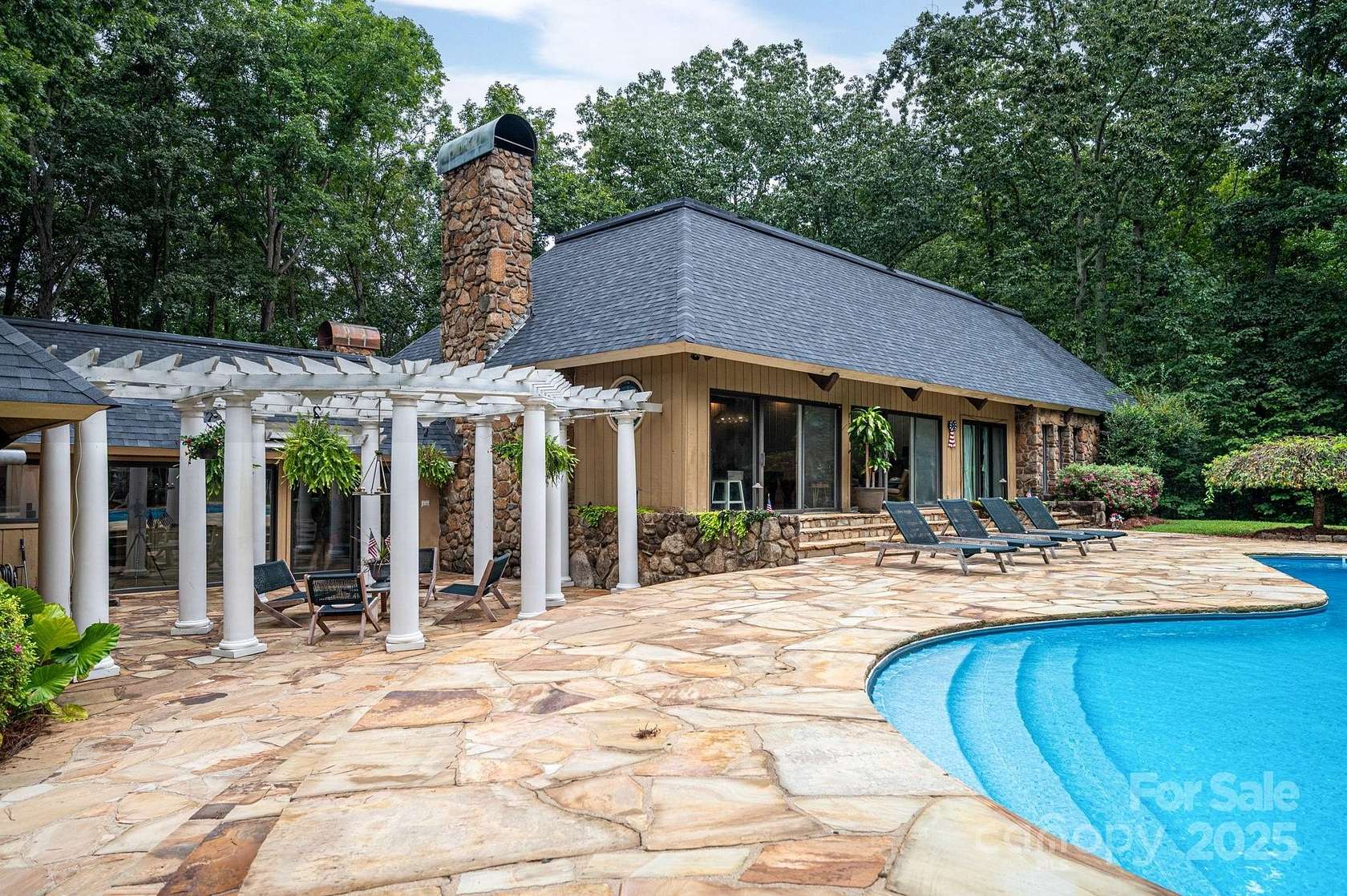 15.6 Acres of Land with Home for Sale in Lincolnton, North Carolina