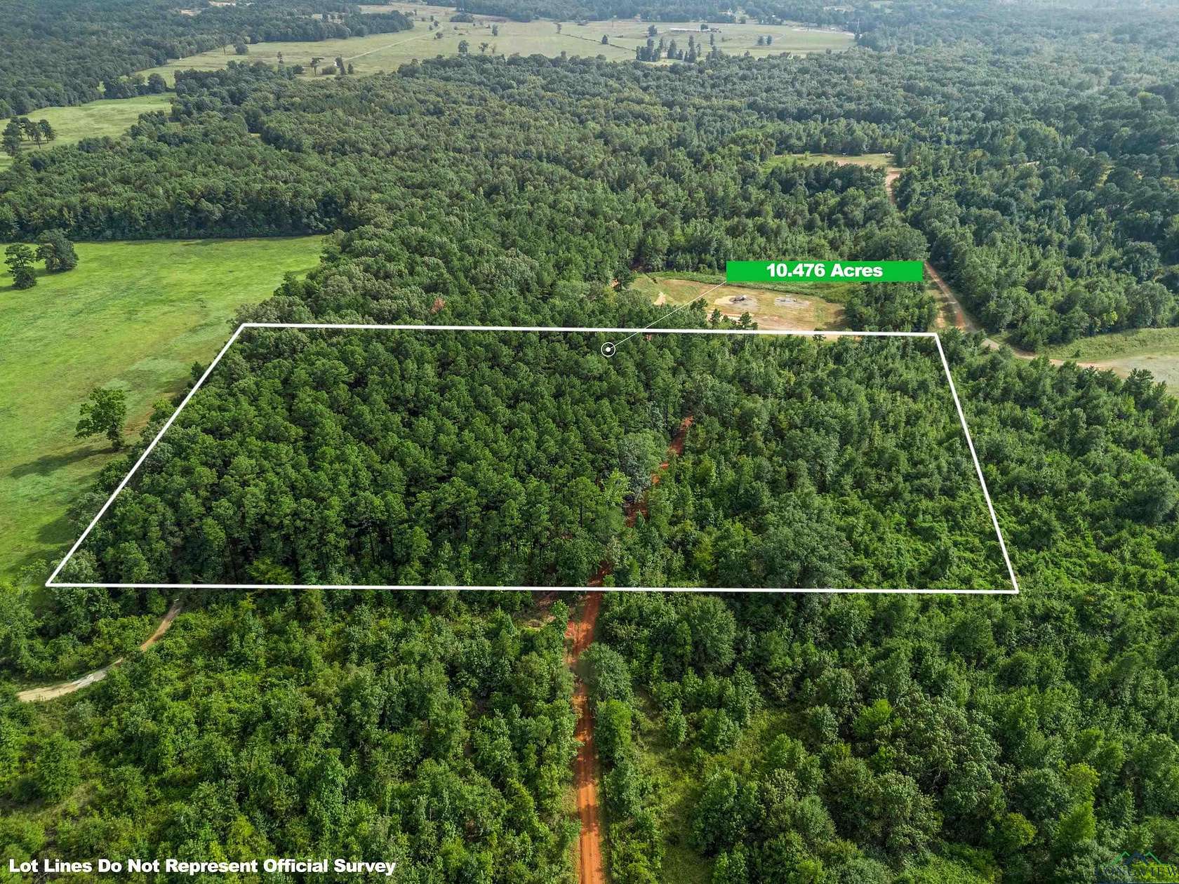 10.5 Acres of Land for Sale in Easton, Texas
