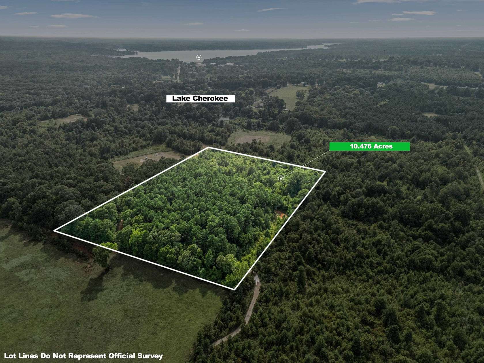 10.5 Acres of Land for Sale in Easton, Texas