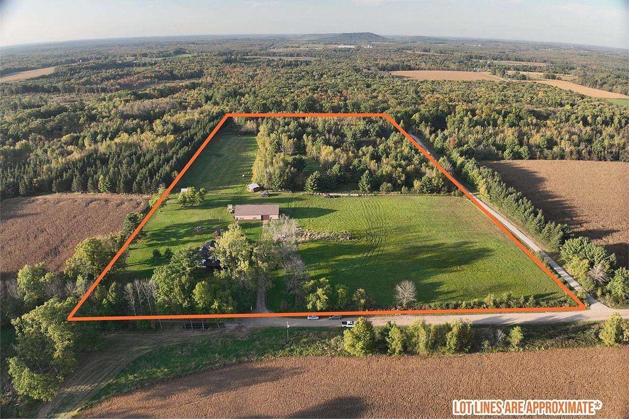 19.7 Acres of Land with Home for Sale in Willard, Wisconsin