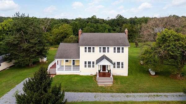 3 Acres of Residential Land with Home for Sale in Scottsville, Virginia