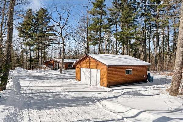 6.67 Acres of Residential Land with Home for Sale in Spider Lake Town, Wisconsin
