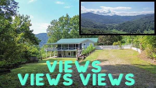 1.69 Acres of Land with Home for Sale in Franklin, North Carolina