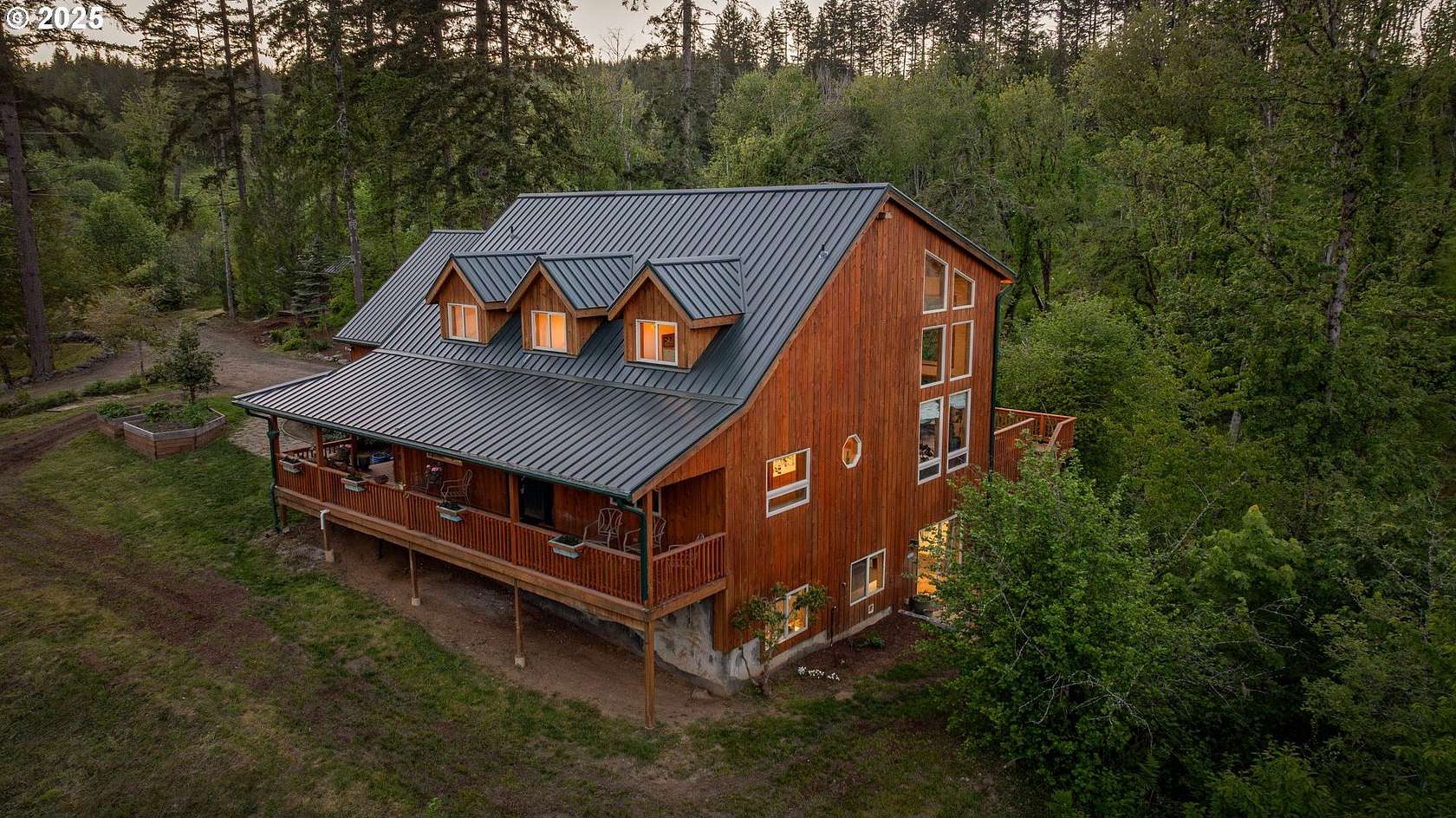 9 Acres of Residential Land with Home for Sale in Willamina, Oregon