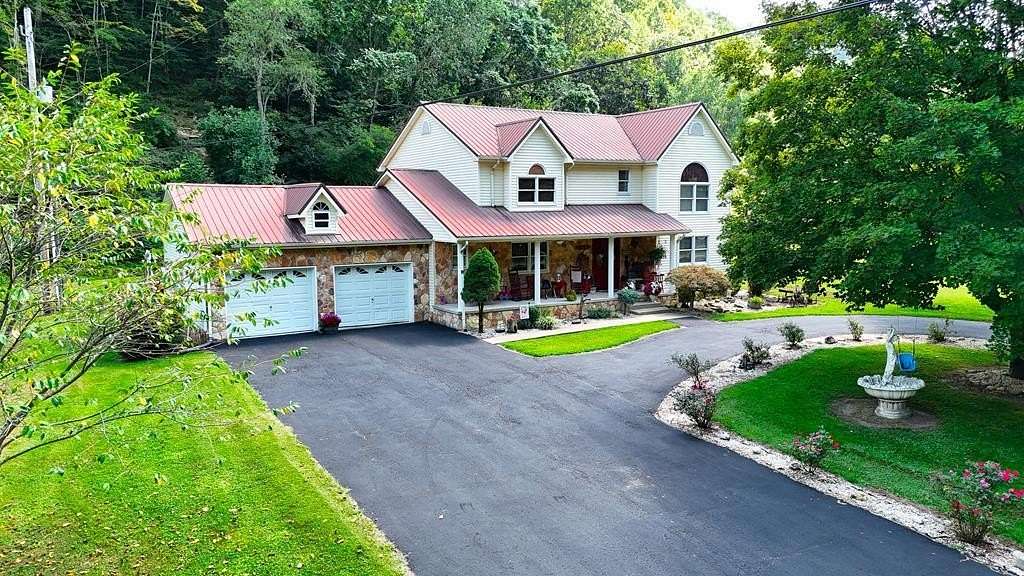 14 Acres of Land with Home for Sale in Virgie, Kentucky