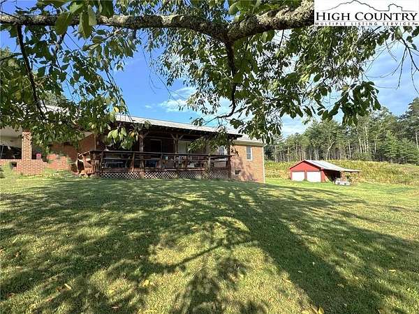 5.45 Acres of Residential Land with Home for Sale in West Jefferson, North Carolina