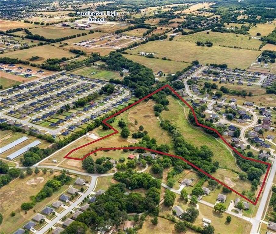 26 Acres of Land for Sale in Farmington, Arkansas