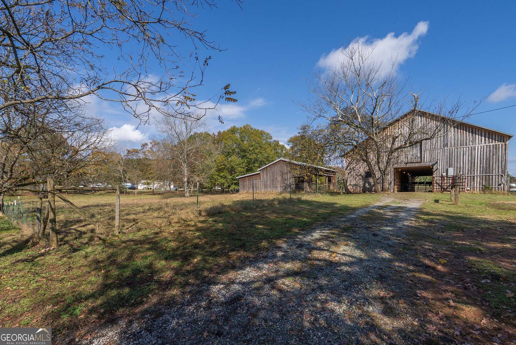 7.67 Acres of Land with Home for Lease in Madison, Georgia