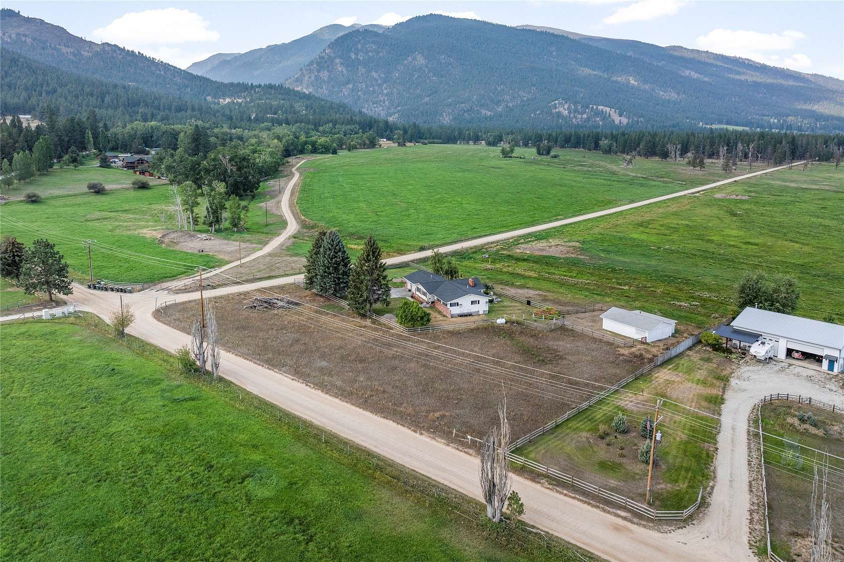 2.68 Acres of Land with Home for Sale in Victor, Montana