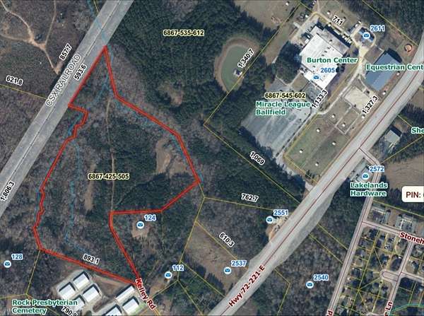 30.9 Acres of Land for Sale in Greenwood, South Carolina